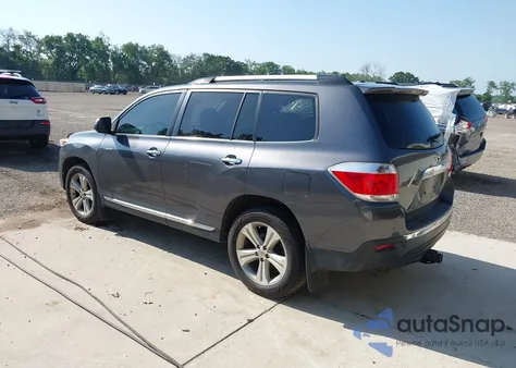 2012 Toyota Highlander Limited from USA, damaged, VIN 5TDDK3EH8CS153044